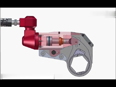Schraubenschlüssel mit niedrigem Profil, hohlem Hydraulikdrehmoment